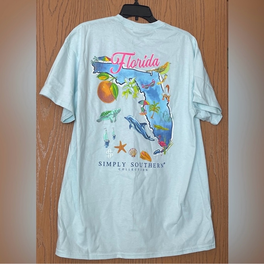 Simply Southern Florida Tee Size L